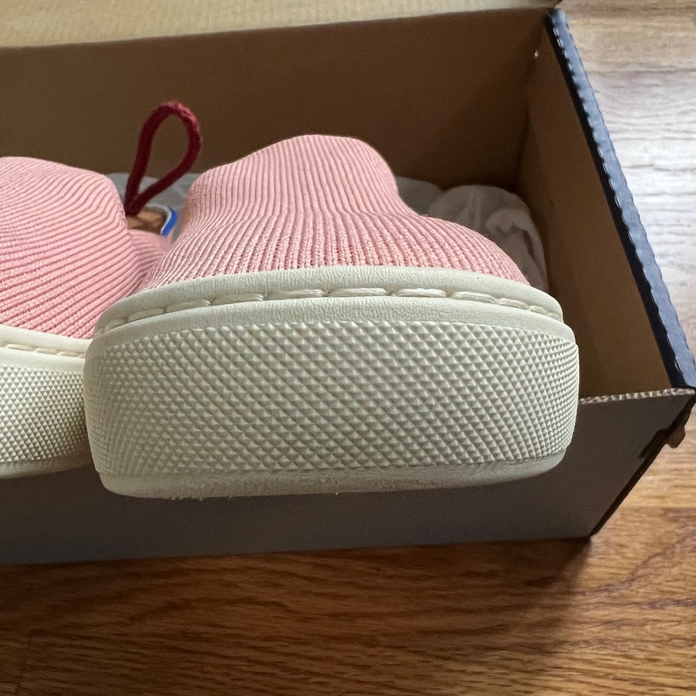 Rothy’s original slip on light pink sneakers women’s size 7.5 - Picture 3 of 16